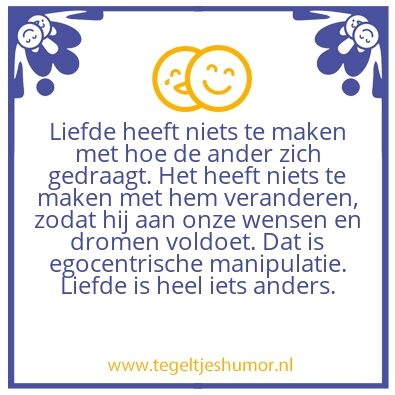 Tegeltje: Mooi