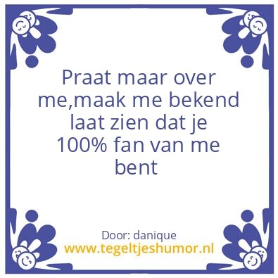 Tegeltje: roddelen