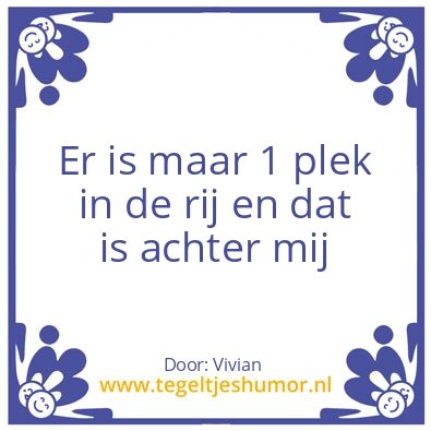 Tegeltje: Vivian