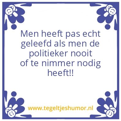 Tegeltje: Waarheid