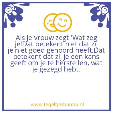 Tegeltje: Kans