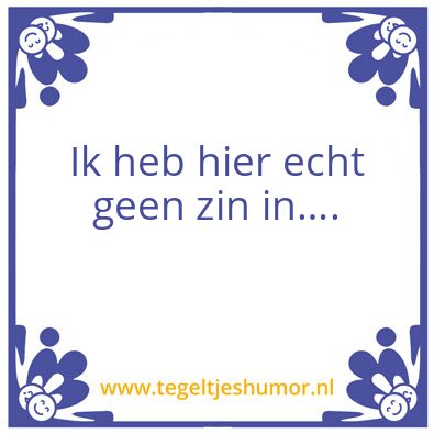 Tegeltje: Diploma