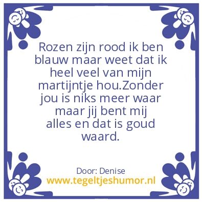 Tegeltje: De liefde