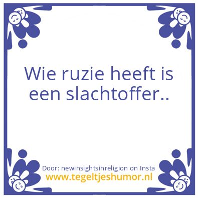 Tegeltje: please, don’t misunderstand me