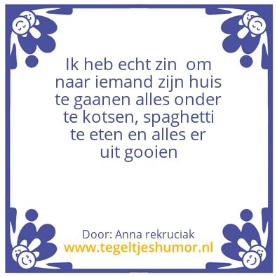 Tegeltje: Kotsen