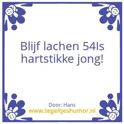 Tegeltje: Verjaardag