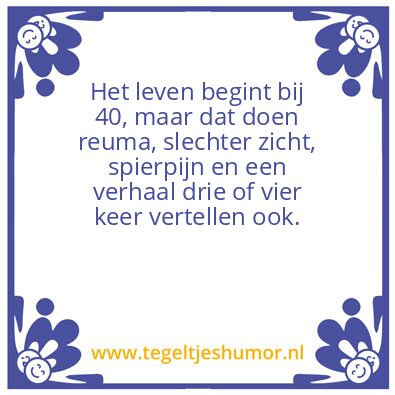 Tegeltje: Tegeltje