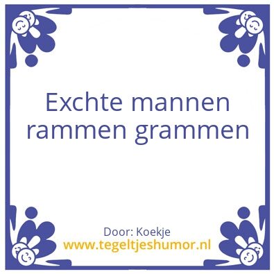Tegeltje: Koekje