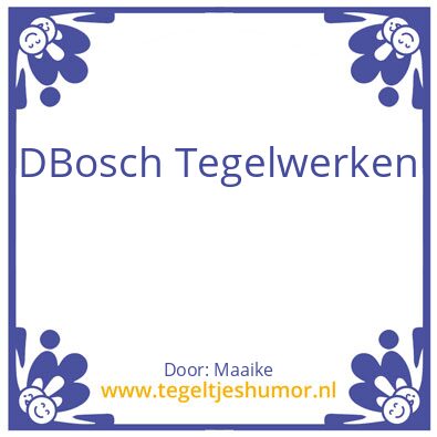 Tegeltje: Nico