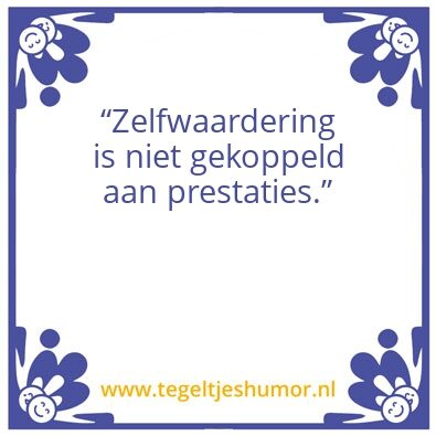 Tegeltje: Note to Self