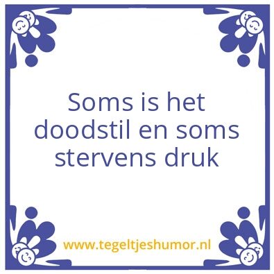 Tegeltje: Uitvaart onderneming