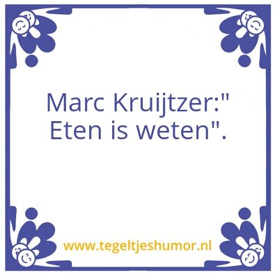 Tegeltje: Marc Kruijtzer