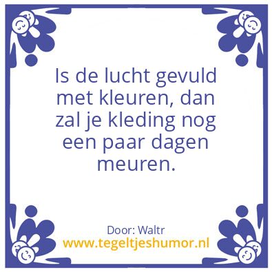 Tegeltje: Kleuren die meuren