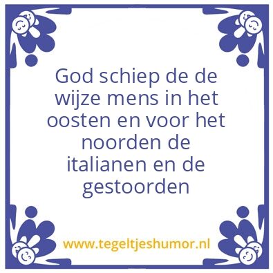 Tegeltje: evangelie