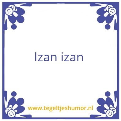 Tegeltje: Huisje muishe