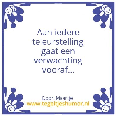 Tegeltje: Tja