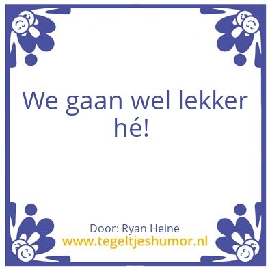 Tegeltje: Carnaval 2019