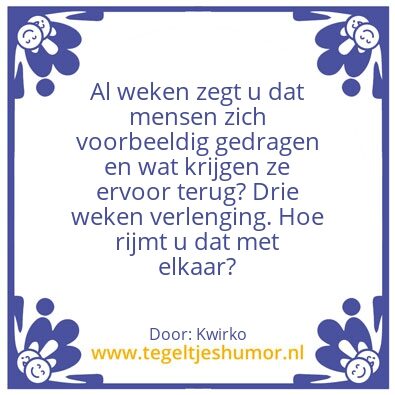 Tegeltje: Snoft