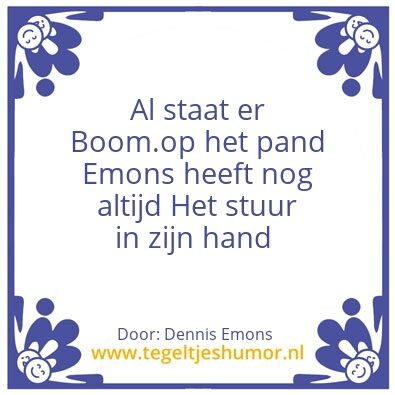 Tegeltje: Werk spreuk