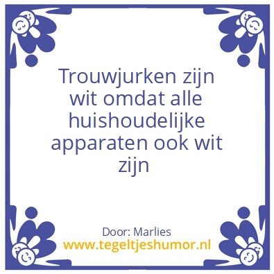 Tegeltje: Humor