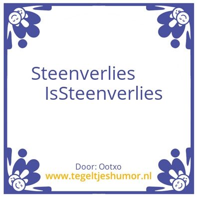 Tegeltje: Itxox