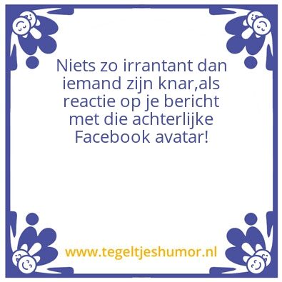 Tegeltje: Avatar
