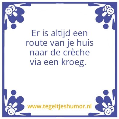 Tegeltje: Yuriâ€™s wijsheden