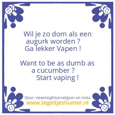 Tegeltje: Hoe dom ben je ?