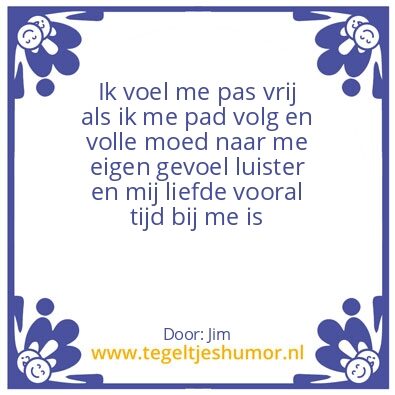 Tegeltje: Vrijheid