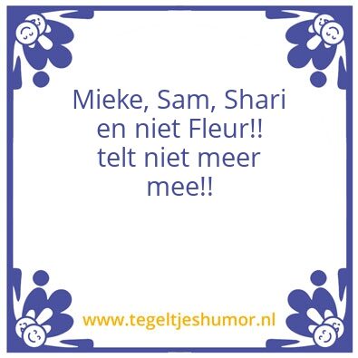 Tegeltje: Guntherquote