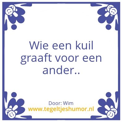 Tegeltje: Hans