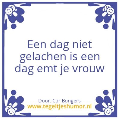 Tegeltje: lijfspreuk