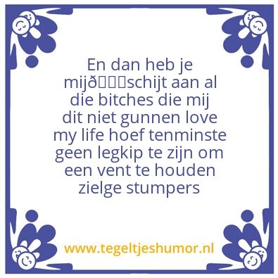 Tegeltje: Waarheid