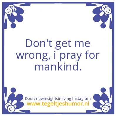 Tegeltje: Yes, you can