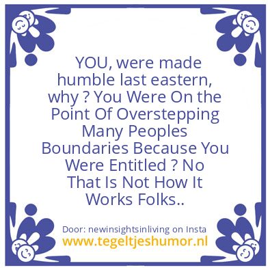 Tegeltje: “Chosen Ones” ?