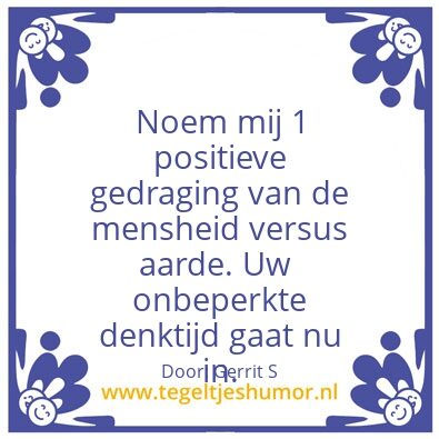 Tegeltje: Ik ben Gerrit