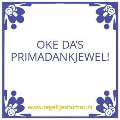 Tegeltje: J