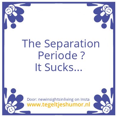 Tegeltje: It sucks…