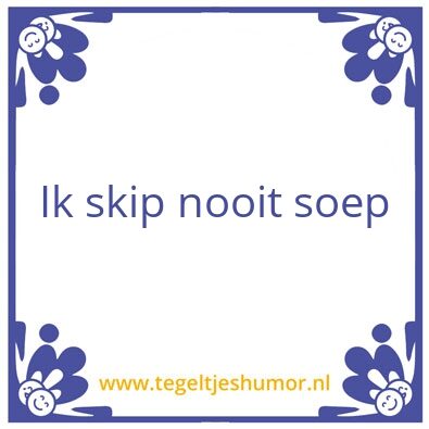 Tegeltje: Tsanyip