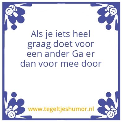 Tegeltje: Wijsheden