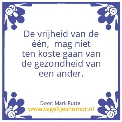 Tegeltje: Corona