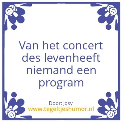 Tegeltje: Leven