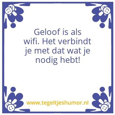Tegeltje: Wifi