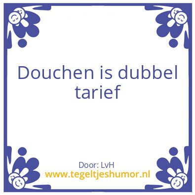 Tegeltje: Denken is ook werk