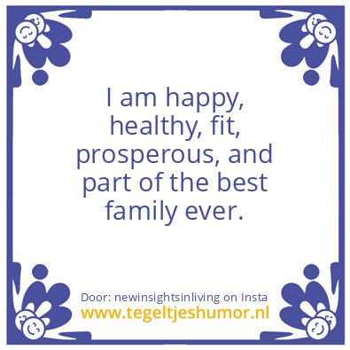 Tegeltje: I AM.