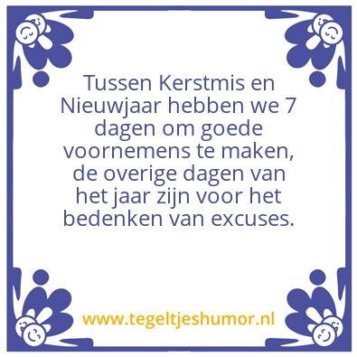 Tegeltje: Oud en nieuw