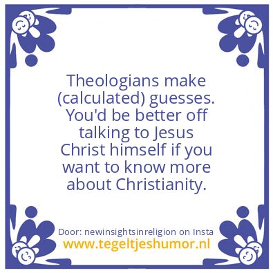 Tegeltje: (calculated) guesses.