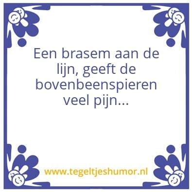 Tegeltje: Spierpijn