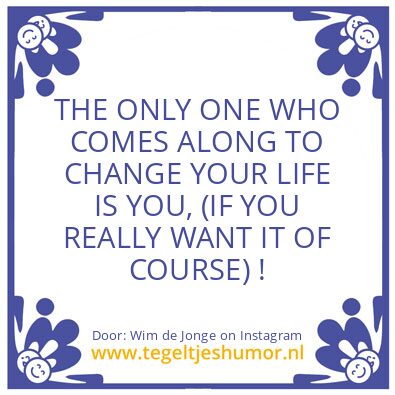 Tegeltje: the ……. on the white horse