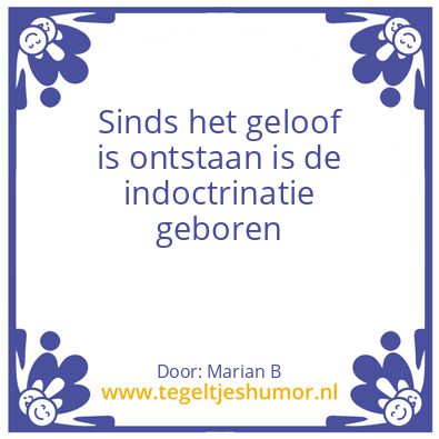 Tegeltje: Marian Borg